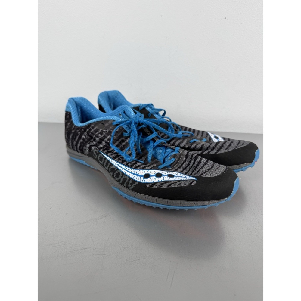 Saucony Kilkenny XC5 Spike‎ Track Shoes Mens Size 12 Blue Black S29022-4 Soccer